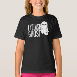 Camiseta Fantasma de pestañas de Halloween