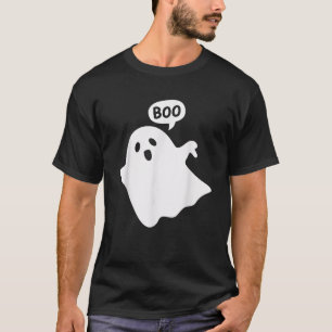 Camiseta Fantasma de pulgar hacia abajo gritando boo desapr