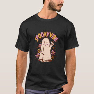 Camiseta Fantasma de vibración espeluznante