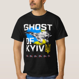 Camiseta FANTASMA DEL jet de combate ucraniano KIEV