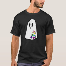Camiseta Fantasma del orgullo arcoiris