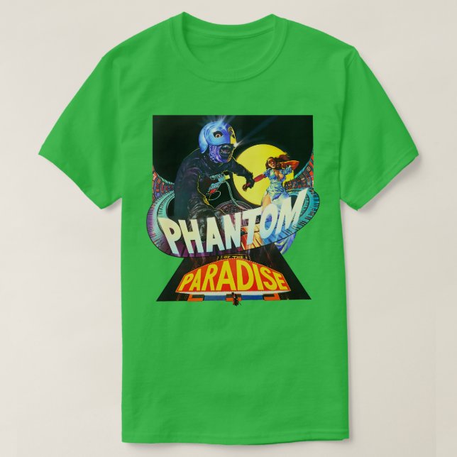 Camiseta Fantasma del paraíso (Diseño del anverso)