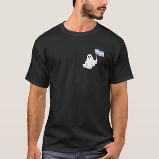 Camiseta Fantasma Día de Muertos Orgullo Transgénero Hallow