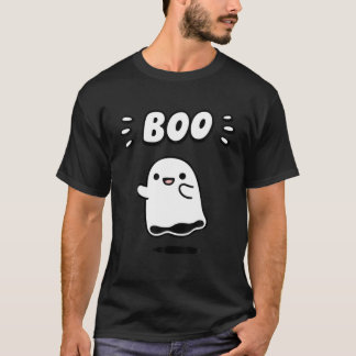 Camiseta Fantasma Diciendo Halloween Gracioso De Boo Ghost 