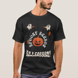 Camiseta Fantasma diseño de Halloween en temporada con fant