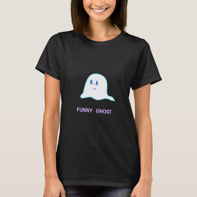 Camiseta Fantasma divertida de Halloween (Anverso)