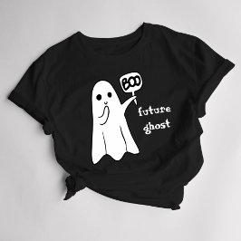 Camiseta Fantasma divertida de las mujeres de Halloween