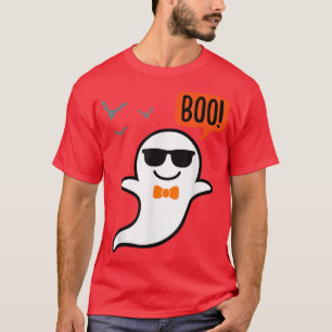 Camiseta Fantasma divertida dice que Boo Ghost Spooky bats