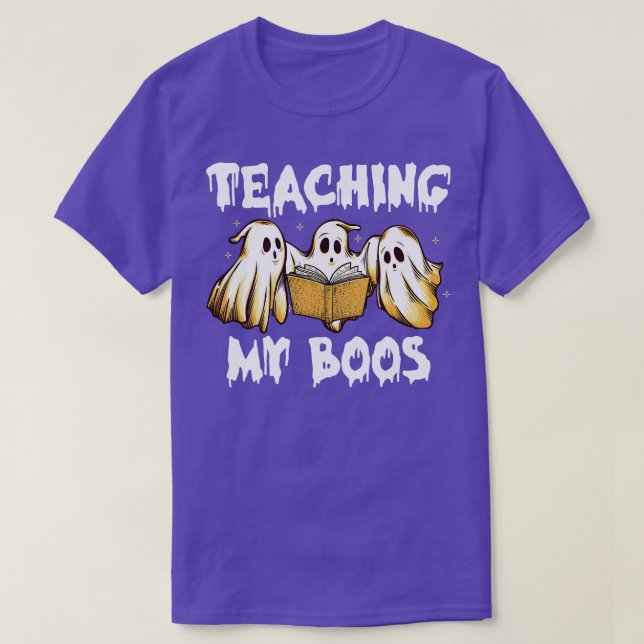 Camiseta Fantasma divertida enseñando a mi profesor de Hall (Diseño del anverso)