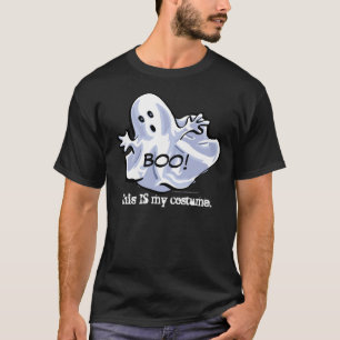 Camiseta Fantasma divertida Este Es Mi Traje Oscuro
