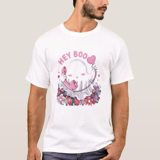 Camiseta Fantasma Divertido Boo Lindo Halloween