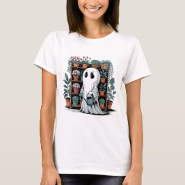 Camiseta Fantasma en la planta