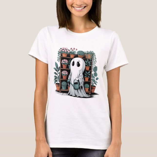 Camiseta Fantasma en la planta (Anverso)