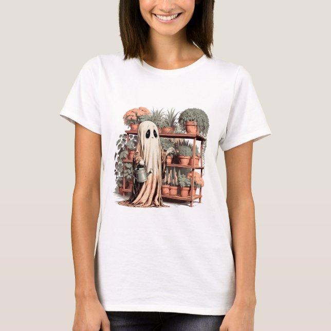 Camiseta Fantasma en la planta (Anverso)