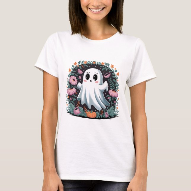 Camiseta Fantasma en la planta (Anverso)
