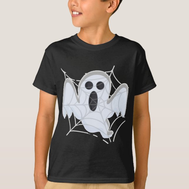 Camiseta Fantasma en la telaraña (Anverso)