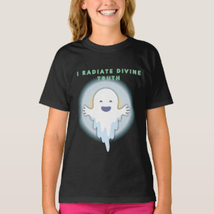 Camiseta Fantasma Espiritual Cuidada - Cita Divina Radiante