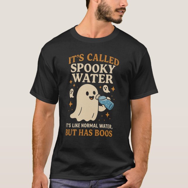Camiseta Fantasma Fantasmas Halloween - Cuto, Bebi (Anverso)