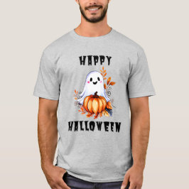 Camiseta Fantasma feliz de Halloween