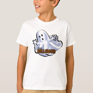 Camiseta Fantasma feliz de Halloween