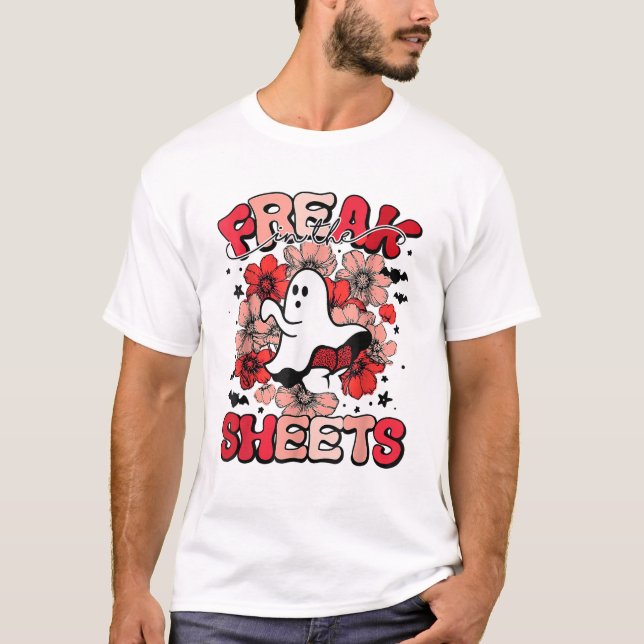 Camiseta Fantasma Floral (Anverso)
