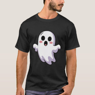 Camiseta fantasma Funny Kawaii Halloween Ghost