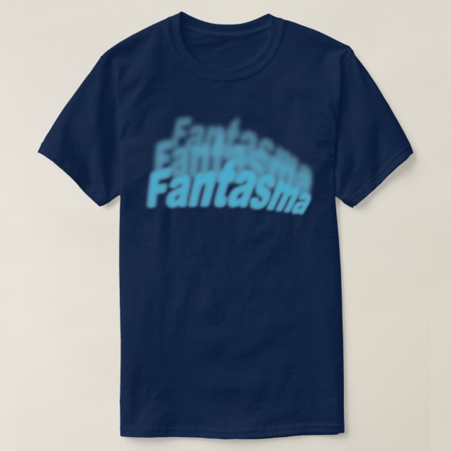 Camiseta Fantasma Ghost (Diseño del anverso)