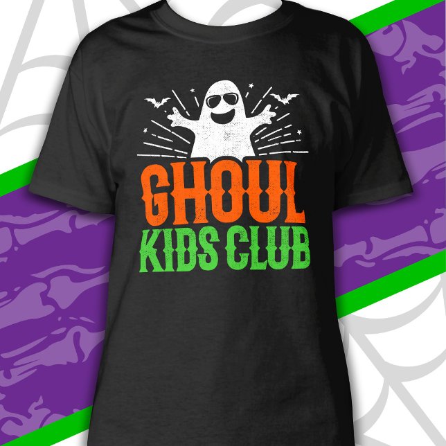 Camiseta Fantasma Ghoul Kids Club Funny Halloween (Subido por el creador)