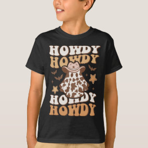 Camiseta Fantasma Gorra de Vaquero Bats Rodeo Halloween Occ