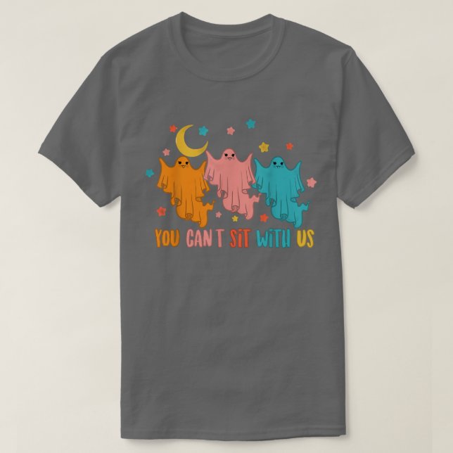 Camiseta Fantasma Groovy, Dicho Divertido Halloween, Fantas (Diseño del anverso)