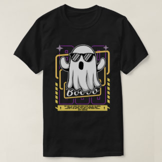 Camiseta Fantasma Guay Con Gafas De Sol Gracioso Boo De Hal