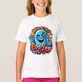 Camiseta Fantasma guiñando Boo Jee