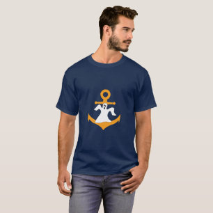 Camiseta Fantasma Halloween del ancla