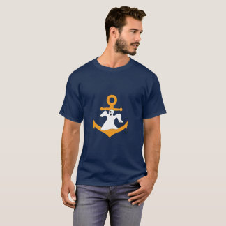 Camiseta Fantasma Halloween del ancla