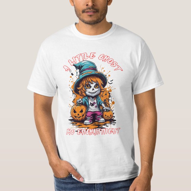 Camiseta fantasma | Halloween Tee | Halloween (Anverso)