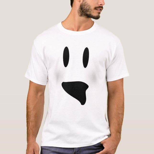 Camiseta Fantasma horrible Halloween (Anverso)