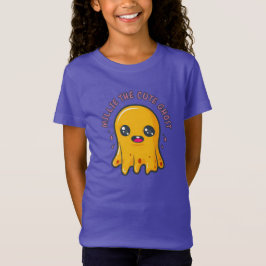 Camiseta Fantasma kawaii amarillo