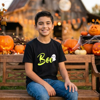 Camiseta Fantasma Lindo Boo