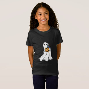 Camiseta Fantasma lindo con jack o lanterns - Halloween 202