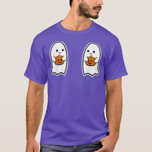 Camiseta Fantasma lindo diciendo disfraz de boo fantasma de