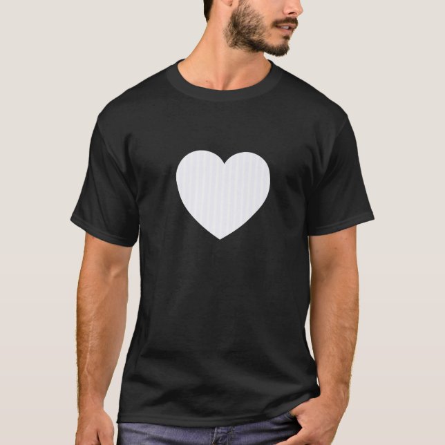 Camiseta Fantasma Lindo Rayas Blancas Patrón de Líneas Vert (Anverso)