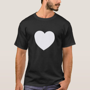 Camiseta Fantasma Lindo Rayas Blancas Patrón de Líneas Vert