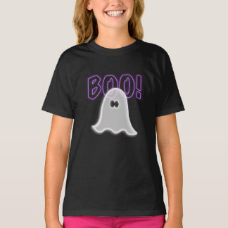 Camiseta Fantasma Morado Transparente Total