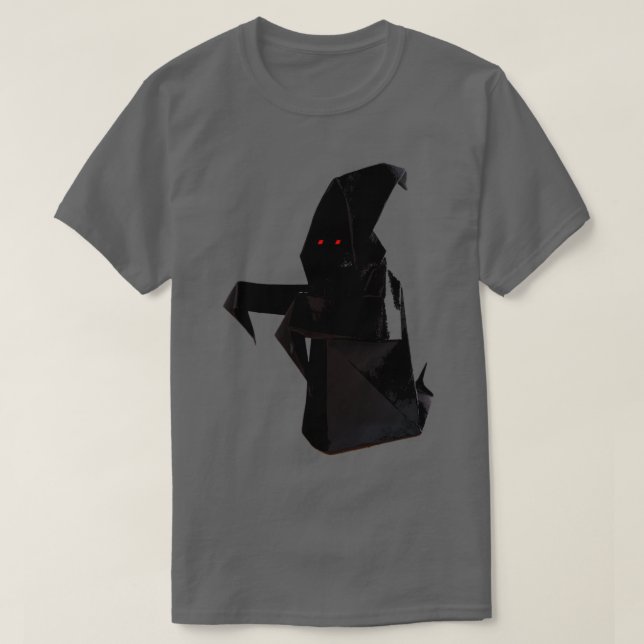 Camiseta fantasma negro (Diseño del anverso)