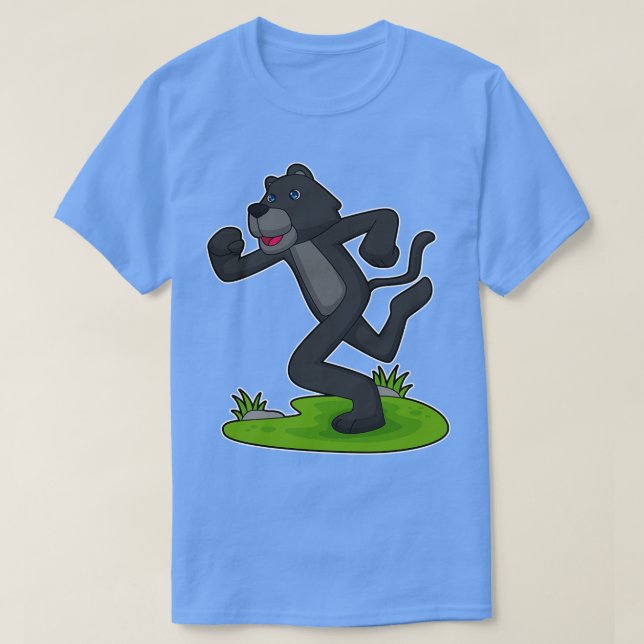 Camiseta Fantasma negro en funcionamiento (Diseño del anverso)