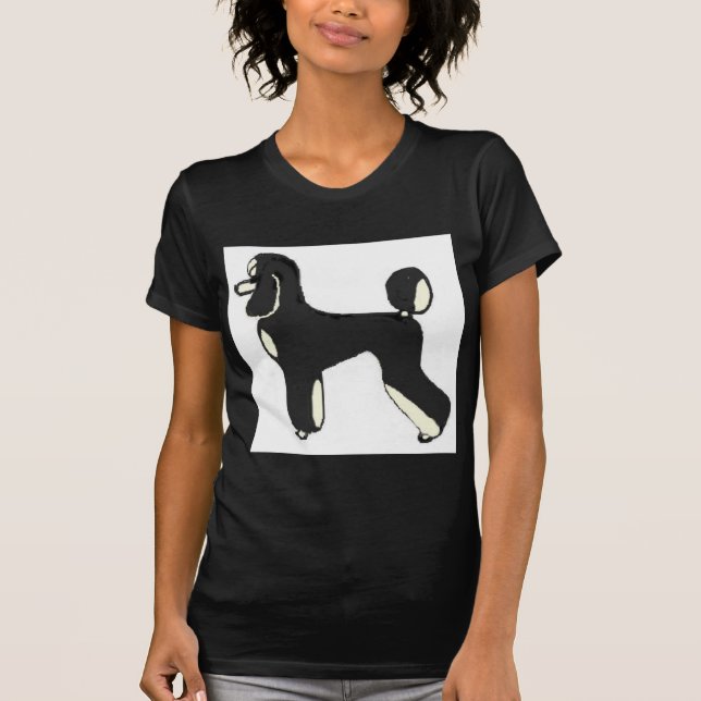 Camiseta Fantasma negro y poner crema (Anverso)