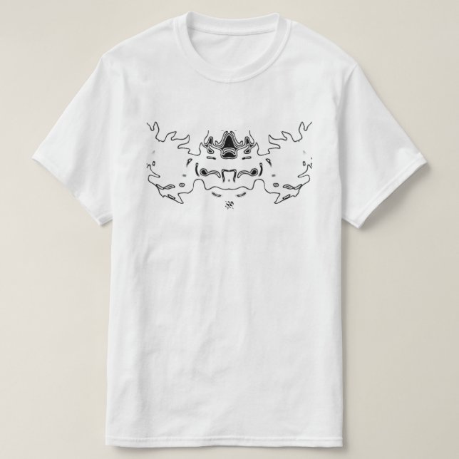 Camiseta Fantasma oriental (Diseño del anverso)