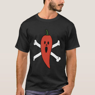Camiseta Fantasma Pepper Chili Head Gracioso Regalo Spicy F