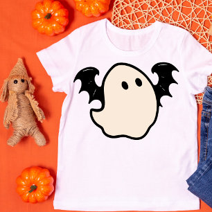 Camiseta Fantasma retro con alas