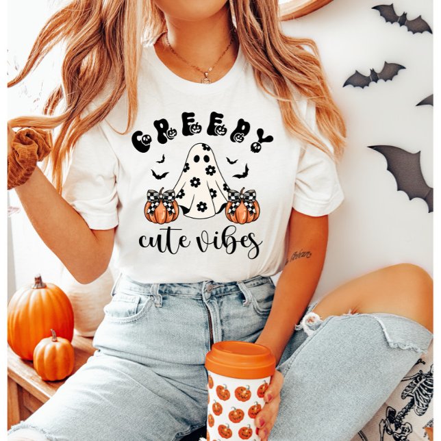 Camiseta Fantasma retro de vibración con vibración y coquet (Subido por el creador)
